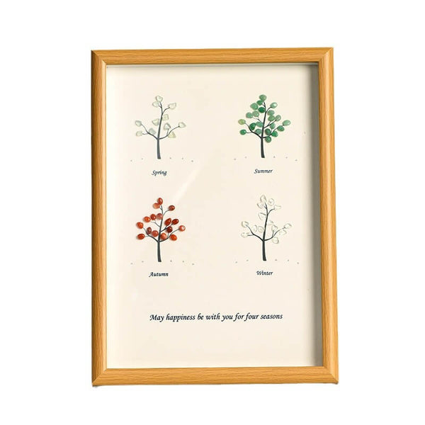 CRYSTAL FOUR SEASON TREE PAINTING