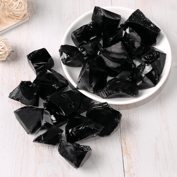 OBSIDIAN NATURAL CUT (3-5cm)