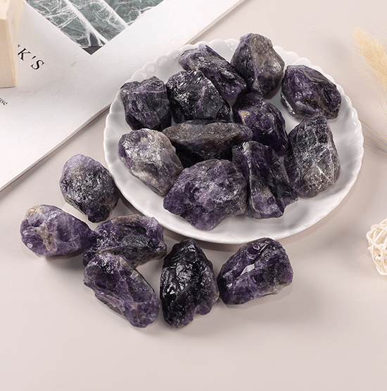 DEEP COLOR AMETHYST NATURAL CUT (3-5cm)