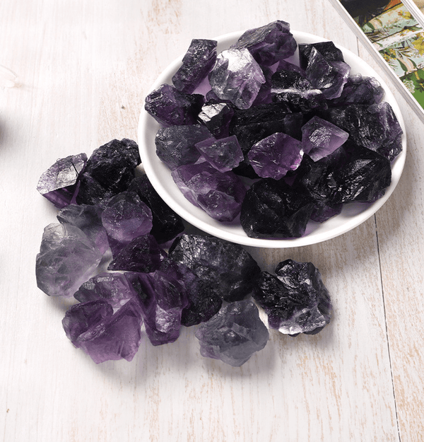 PURPLE FLUORITE NATURAL CUT (3-5cm)